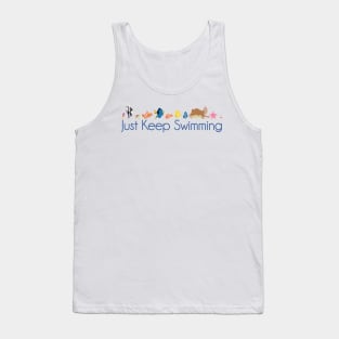 Just Keep Swimming Tank Top